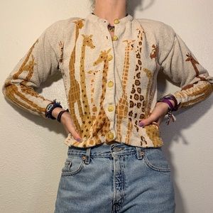 ❌SOLD❌Vintage Philip & Jane Gordon Giraffe Sweater
